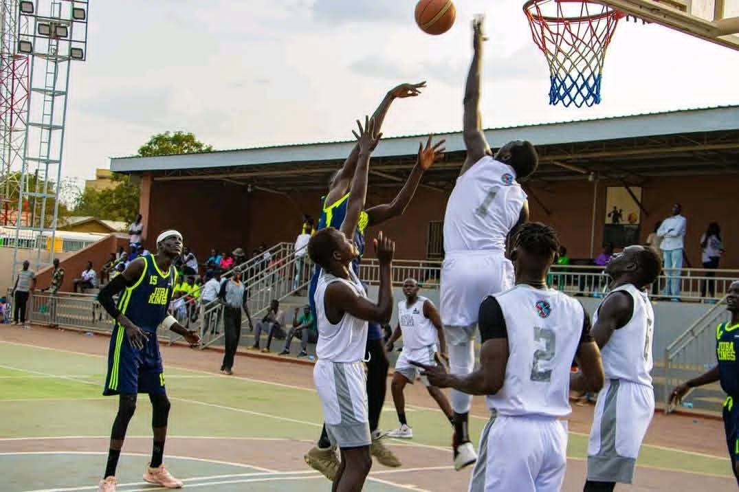 Basketball action